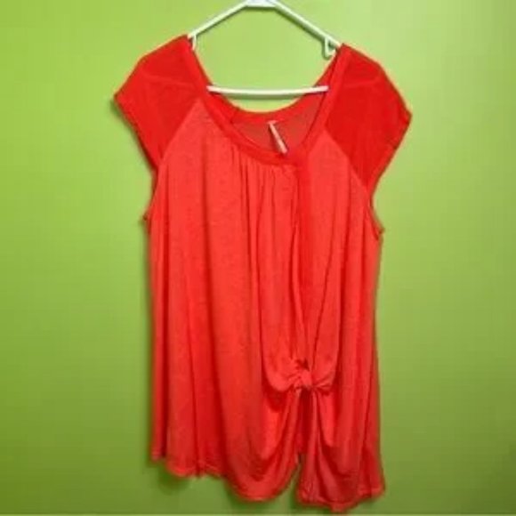 Free People Cap Sleeve Flow Tunic - Picture 2 of 5